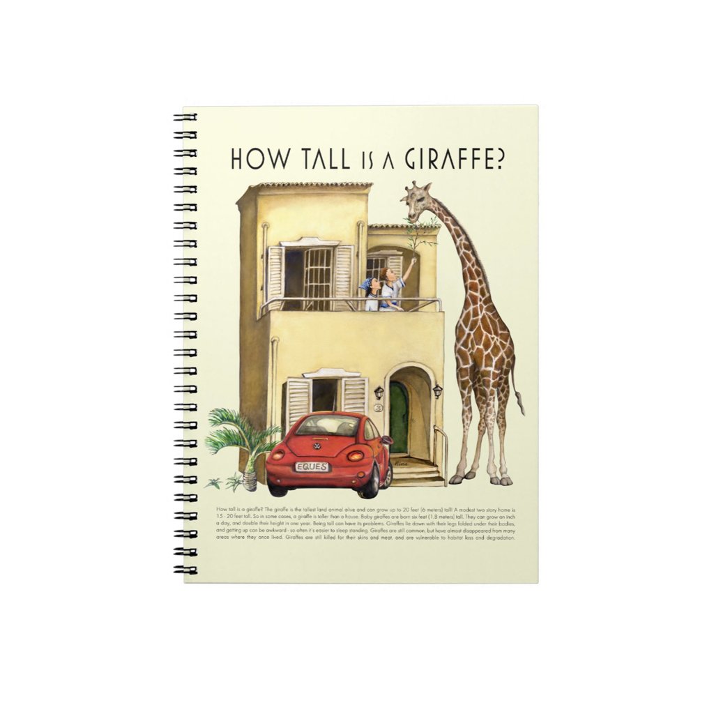 [034-J] How Tall Giraffe Journal