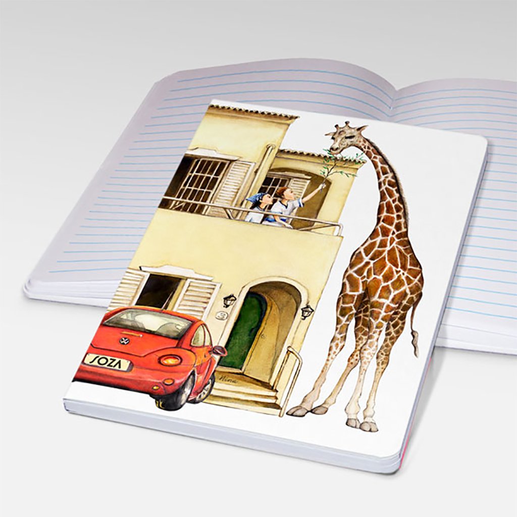 [034-STJ] How Tall is a Giraffe Notebooks