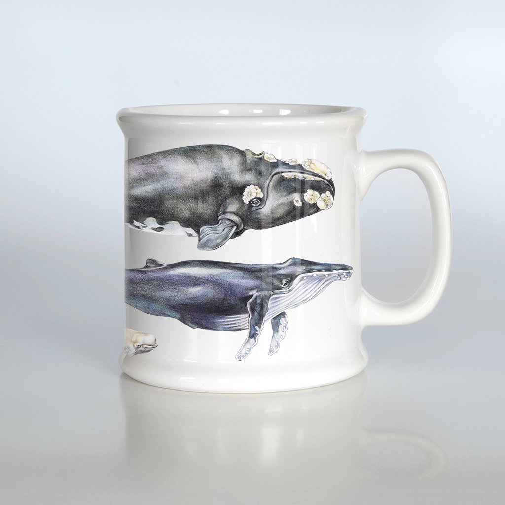 [080-AM] World Whales American Mug