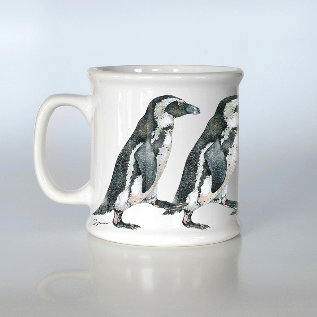 [161-AM] African Penguin American Mug