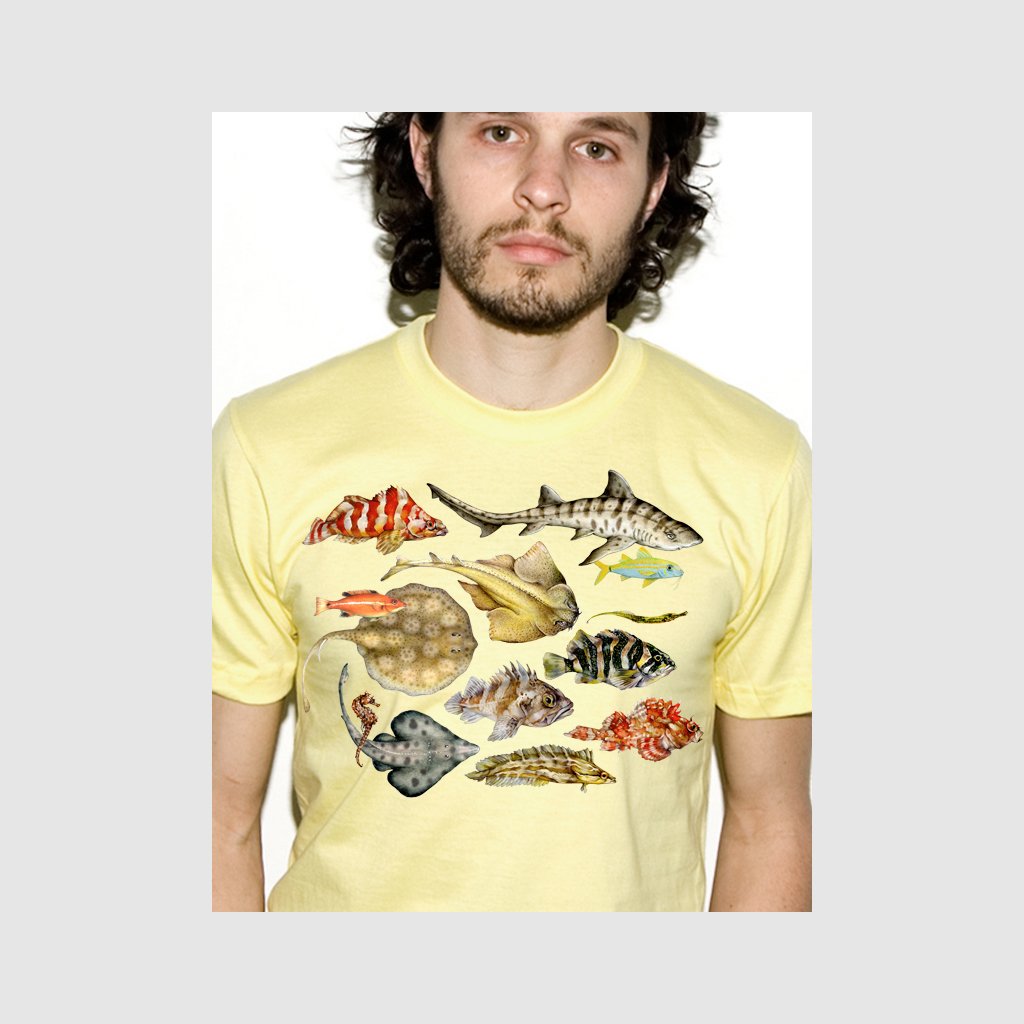 [210-T] Fish of the Pacific Tee