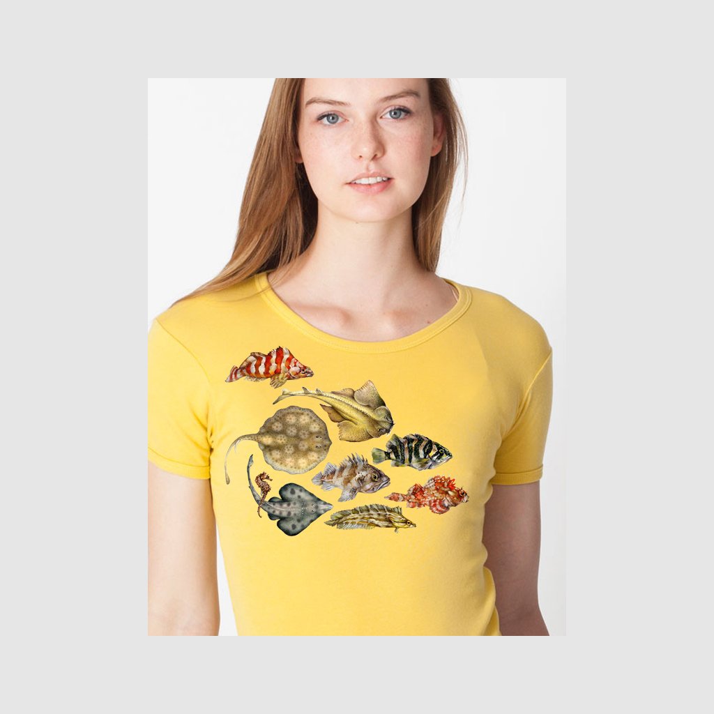 [211-T] Fish of the Pacific Alt Tee