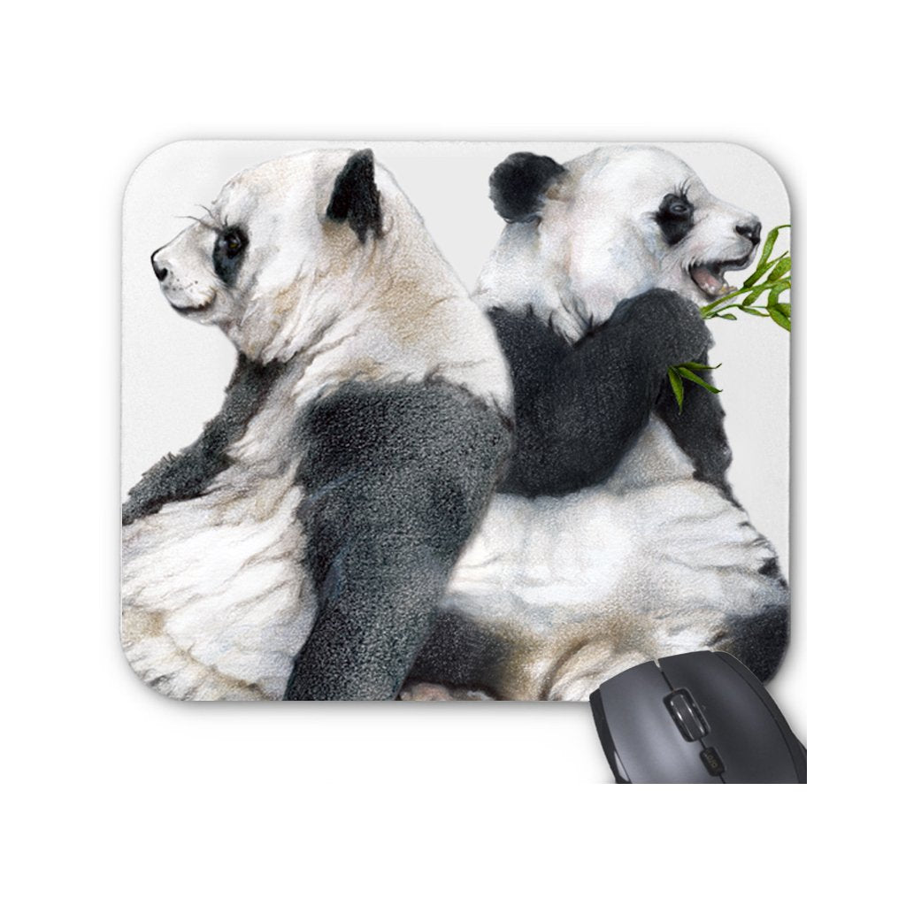 [402-MP] Giant Panda Duo Mousepad