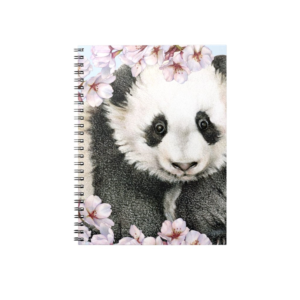 [403-J] Cherry Blossom Panda Journal