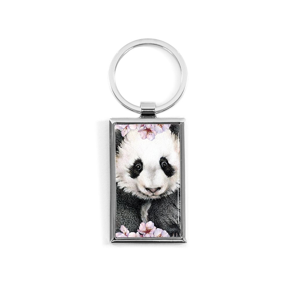 [403-KR] Cherry Blossom Panda Key Ring