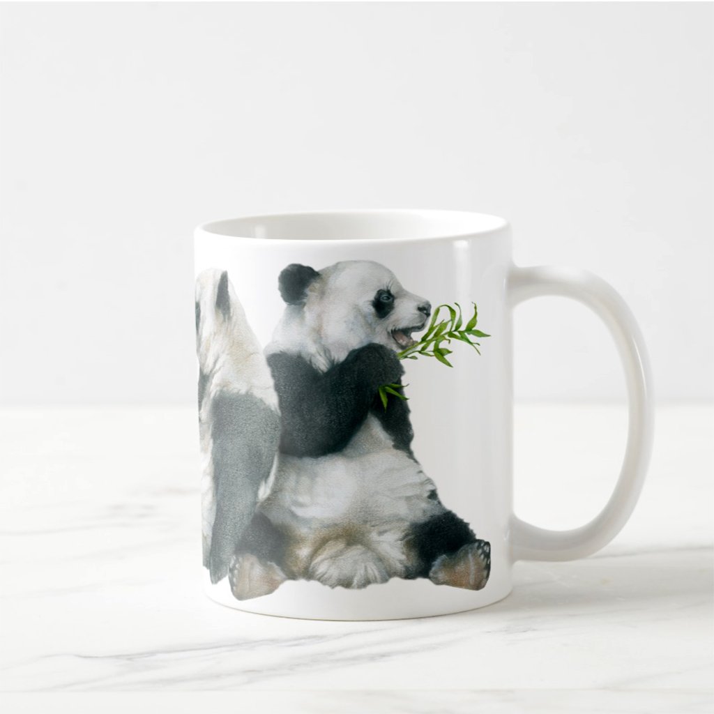 [406-CMG] Giant Panda Family Mug