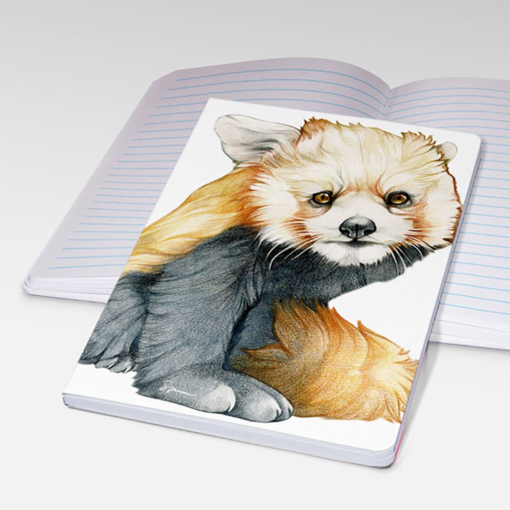 [412-STJ] Red Panda Notebooks