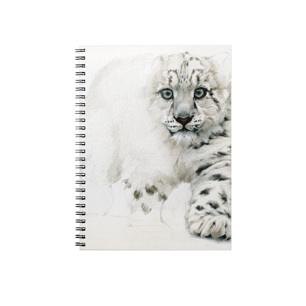 [469-J] Snow Leopard Cub Journal
