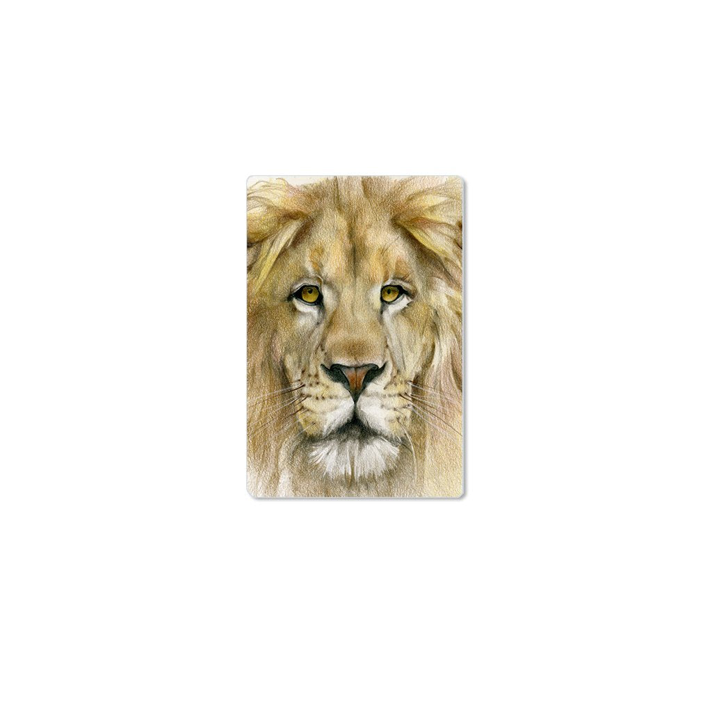 [455-SM] Lion Portrait Single Magnet