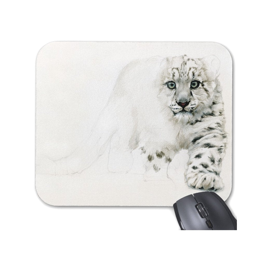[469-MP] Snow Leopard Cub Mousepad