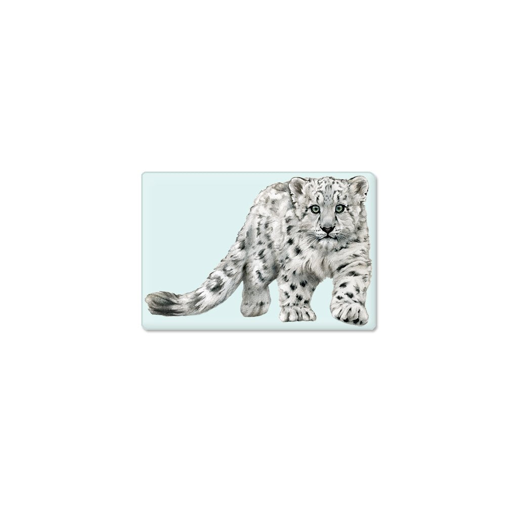 [469-SM] Snow Leopard Cub Single Magnet