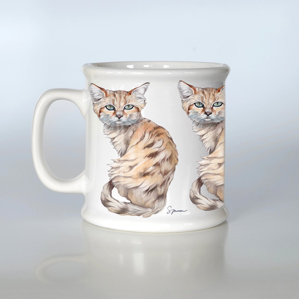 [492-AM] Sand Cat American Mug
