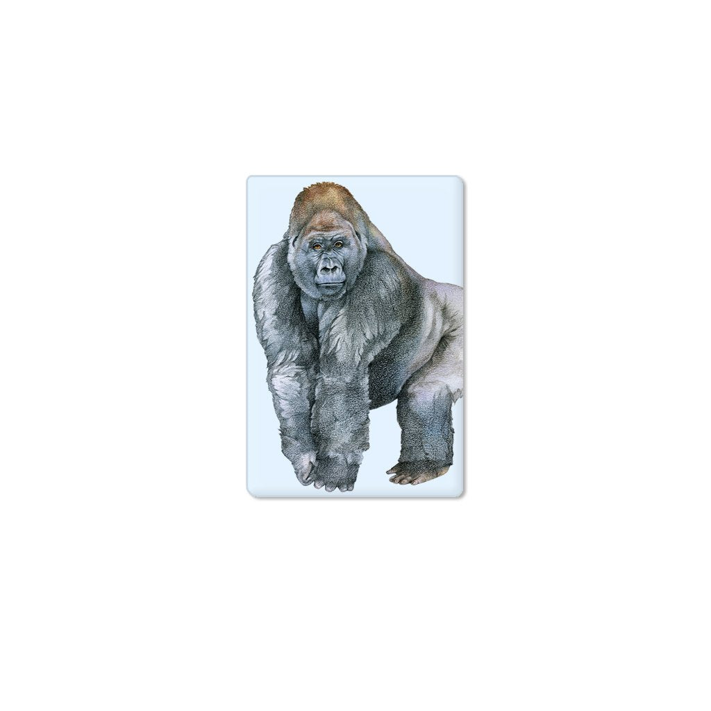 [572-SM] Lowland Gorilla Silverback Single Magnet