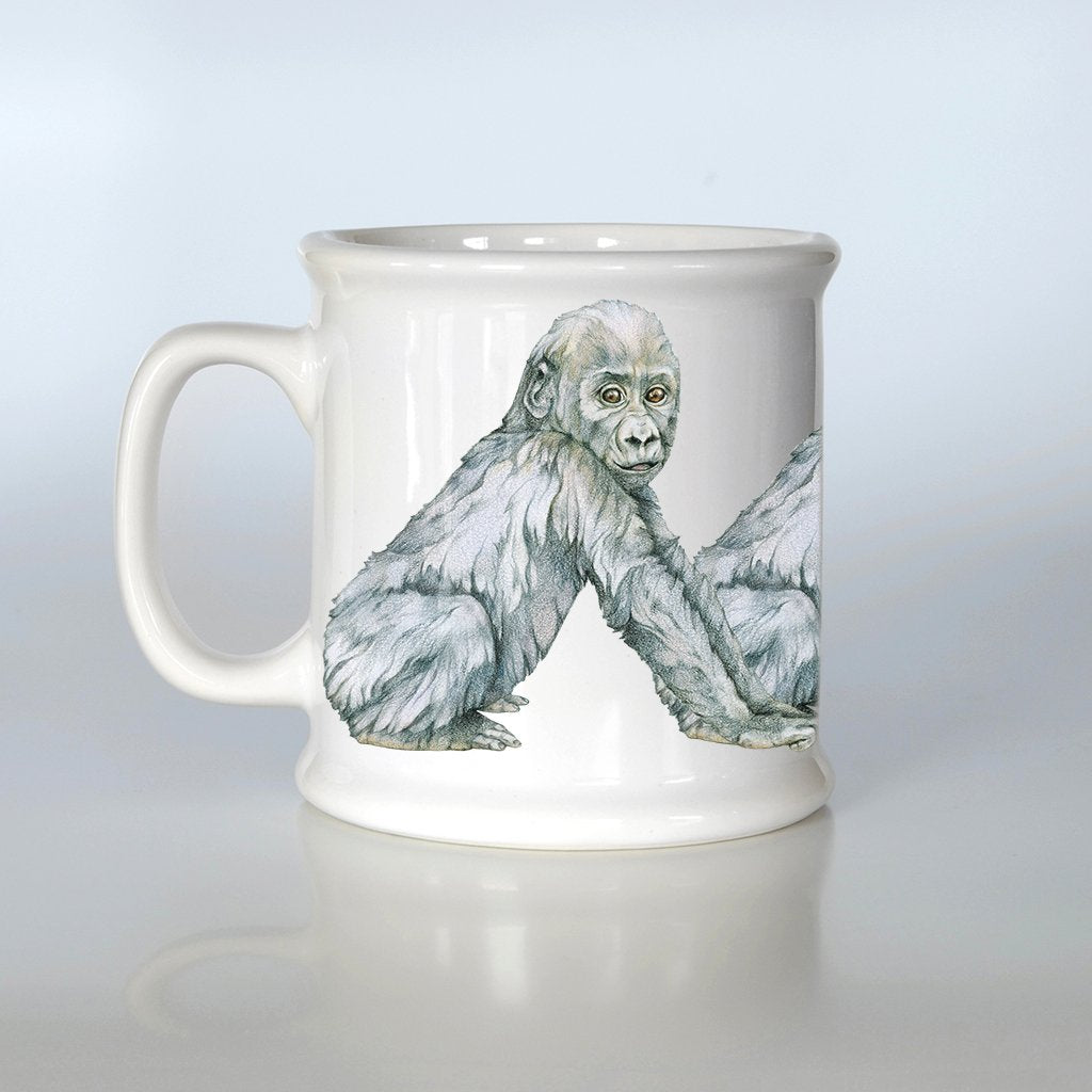 [573-AM] Lowland Gorilla Baby American Mug