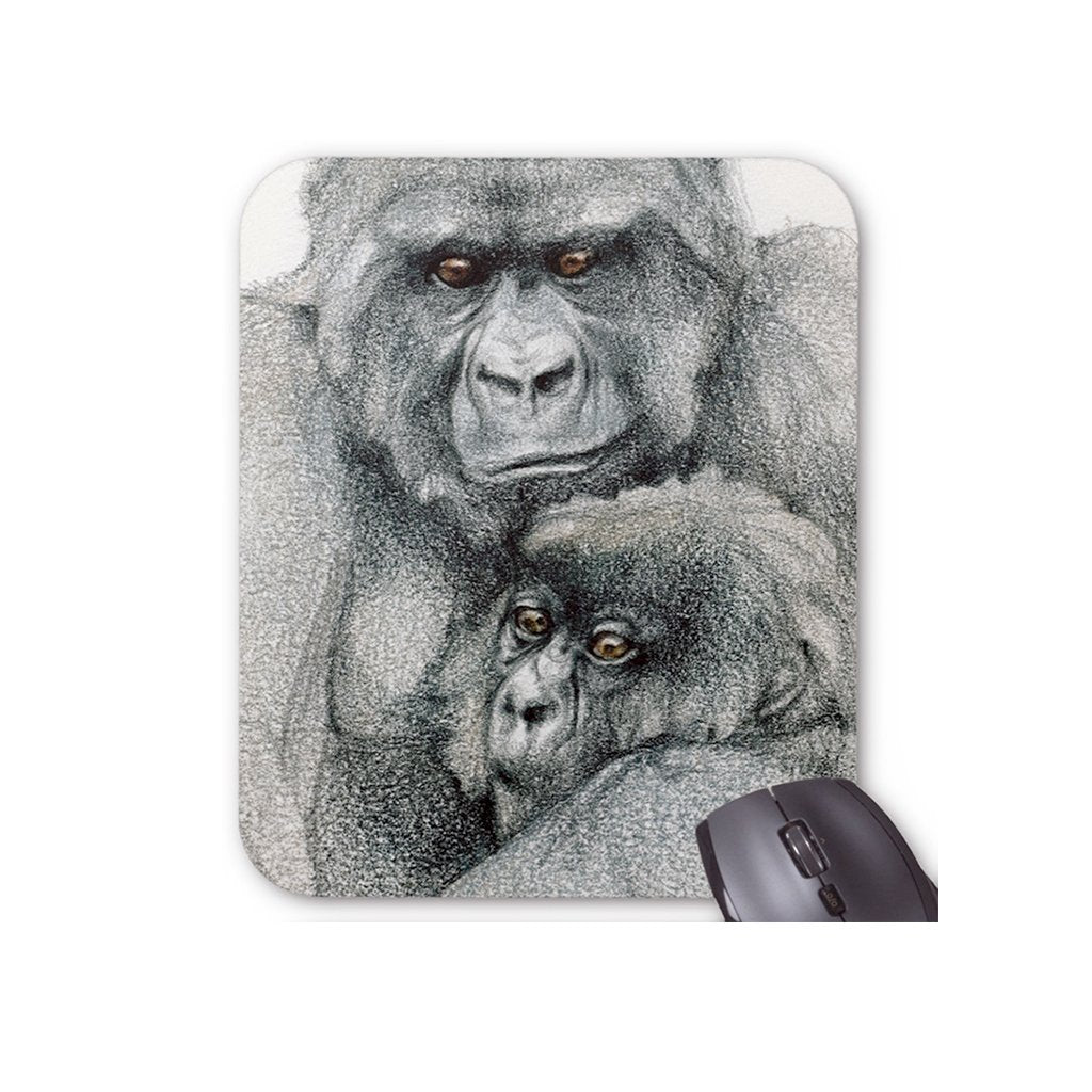 [577-MP] Mountain Gorilla Duo Mousepad