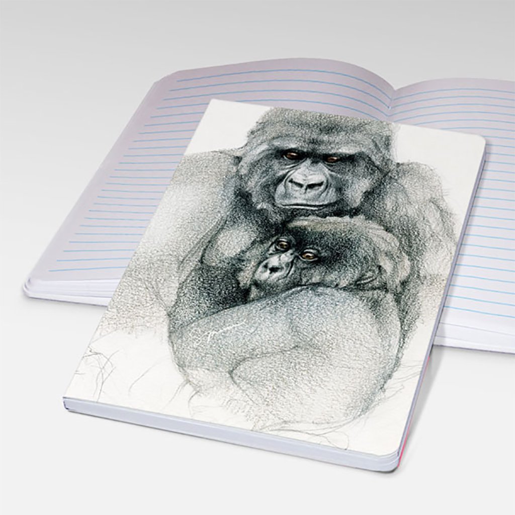 [577-STJ] Mountain Gorilla Duo Notebooks