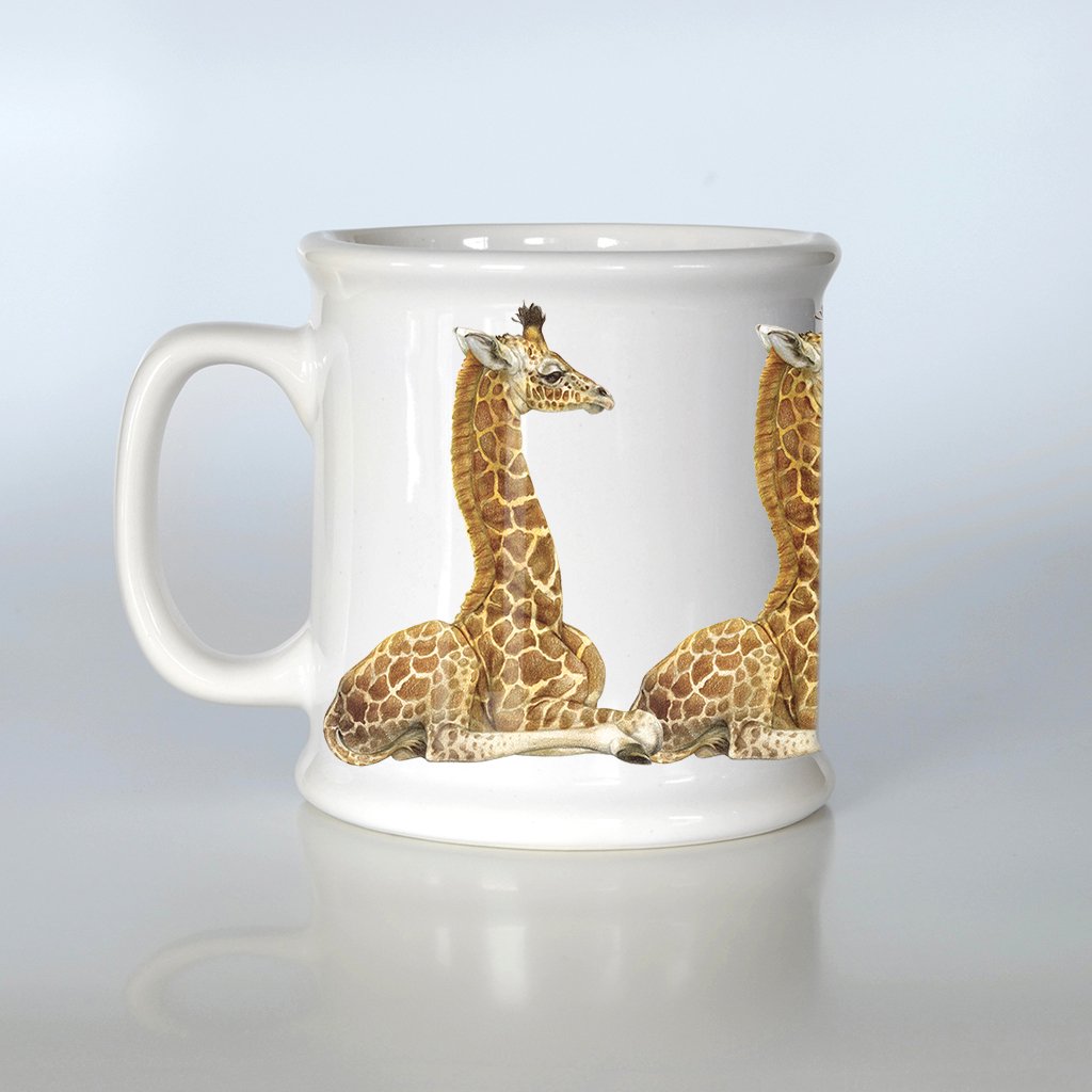 [651-AM] Giraffe Calf American Mug