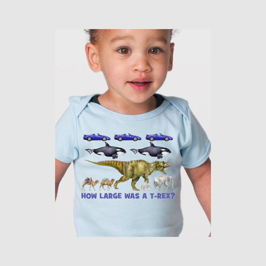 [040-T] How Large T-Rex Tee