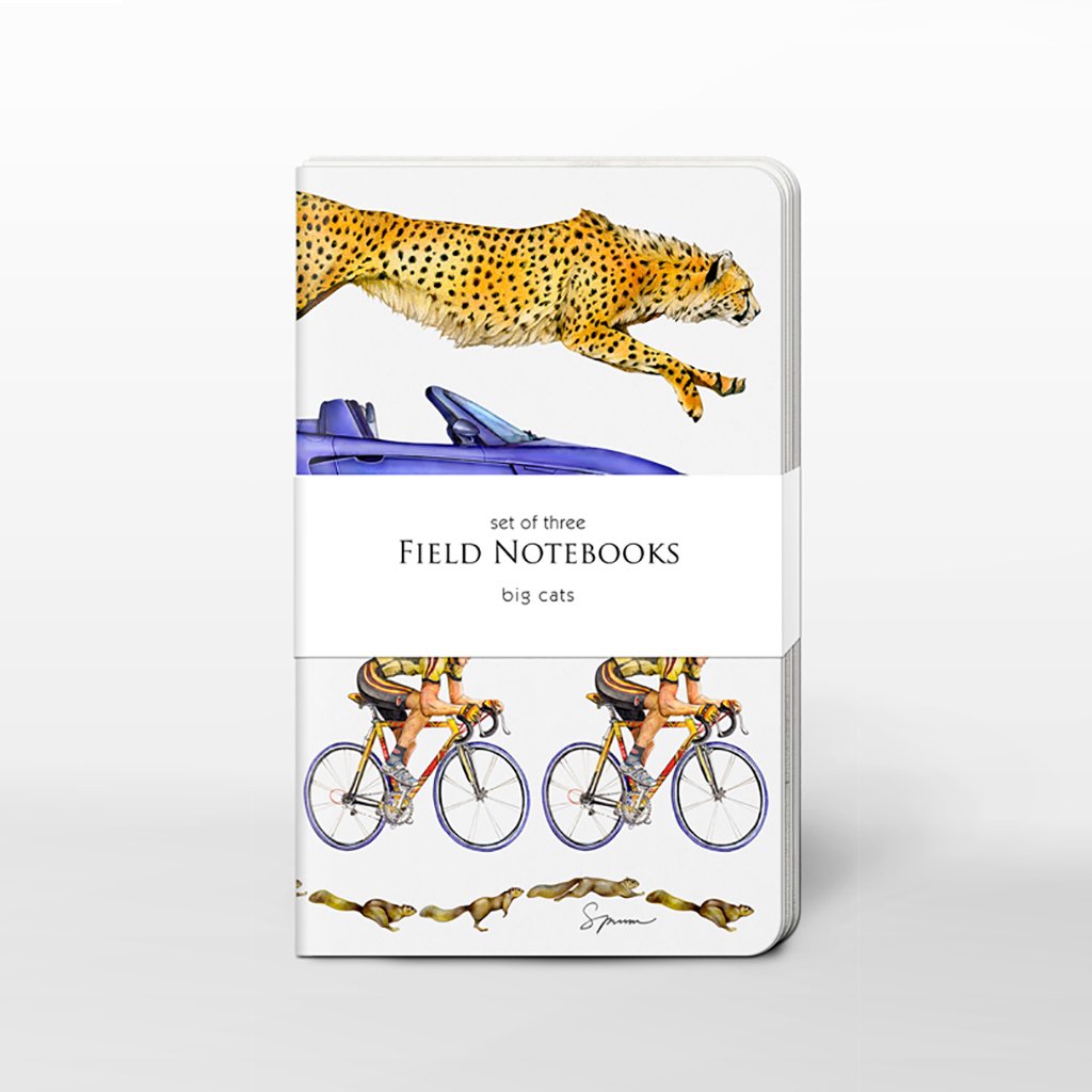 [0450C-SJ465] Big Cats Field Journal Set