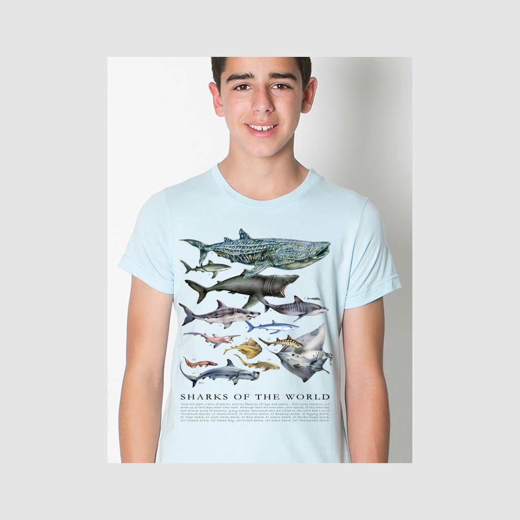 [079-T] Sharks of the World Tee