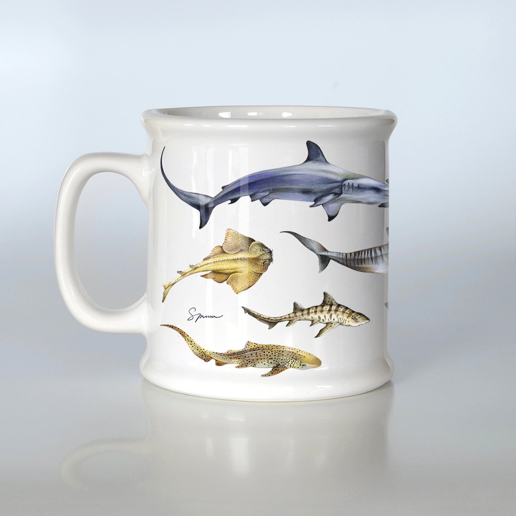 [079-AM] World Sharks American Mug