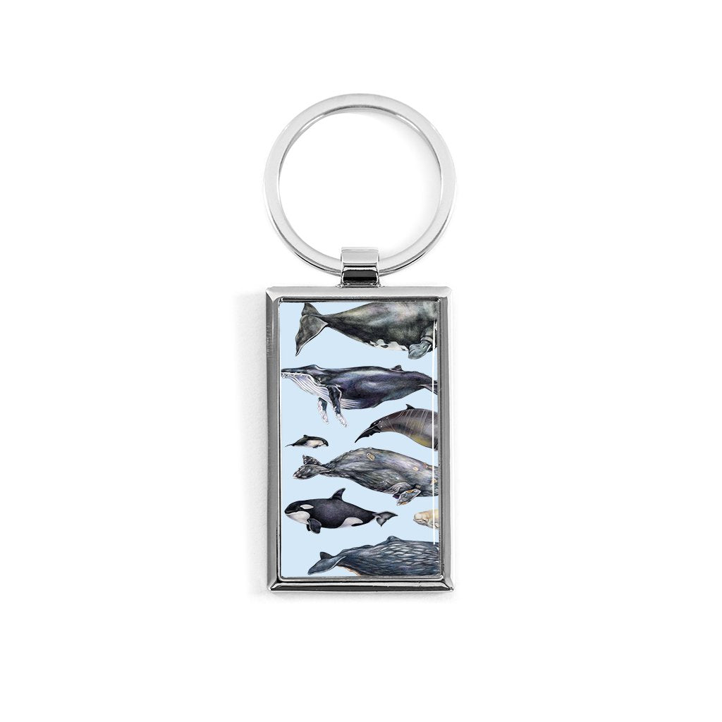 [080-KR] Whales of the World Key Ring