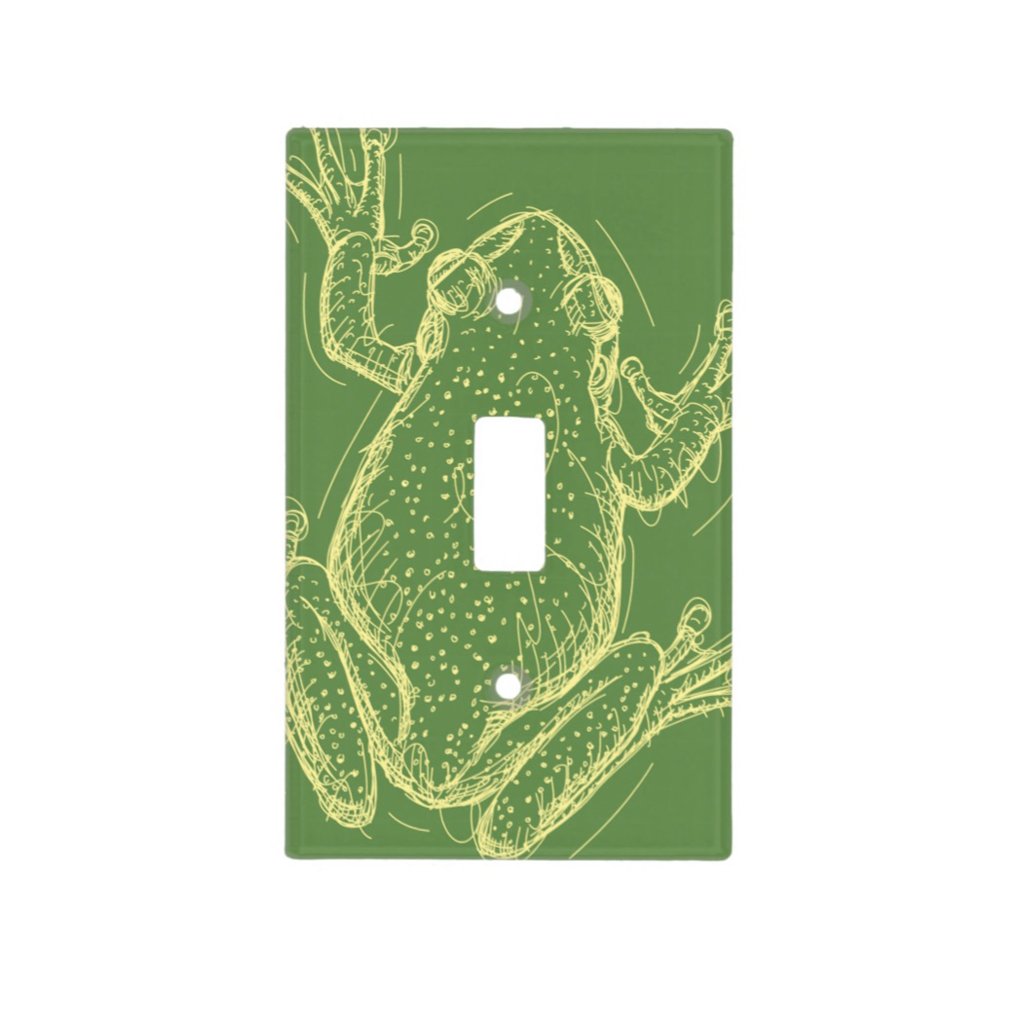 [113-SC] Frog2 Light Switch Cover