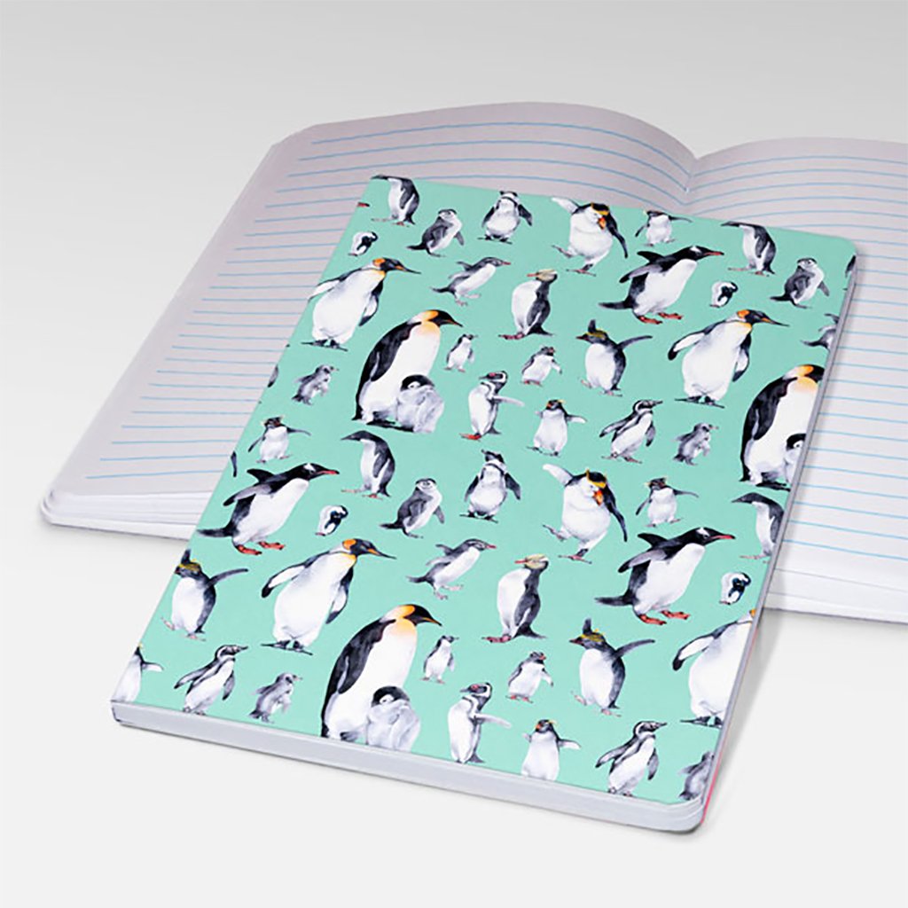 [125P-1-STJ] Penguins of the World Notebooks