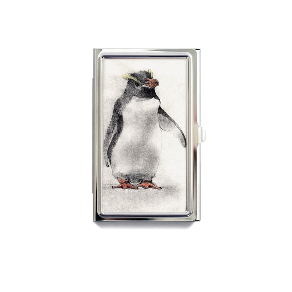 [173-CC] Erect Crested Penguin Card Case