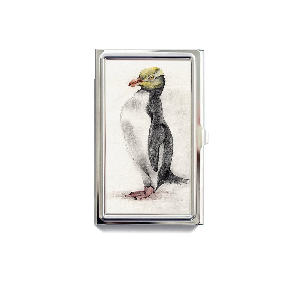 [178-CC] Yellow-Eyed Penguin Card Case