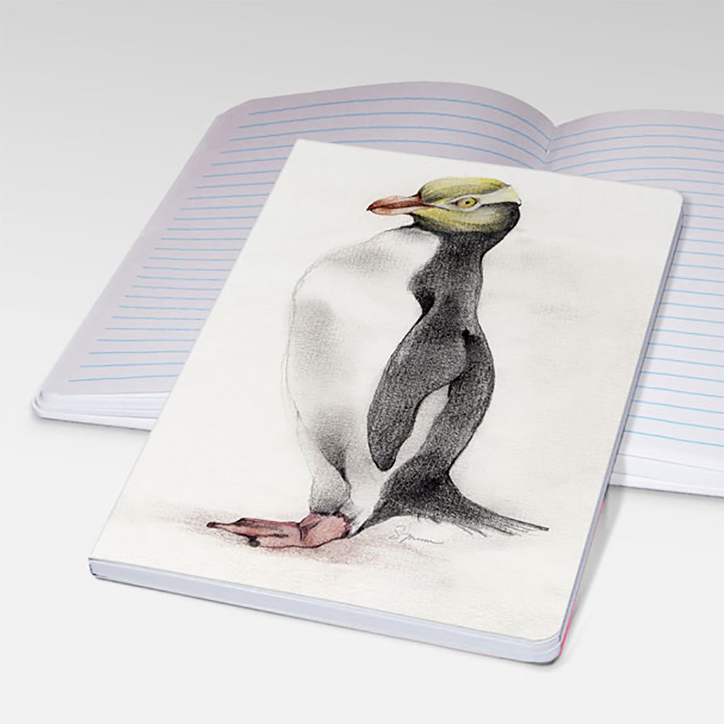 [178-STJ] Yellow-Eyed Penguin Notebooks