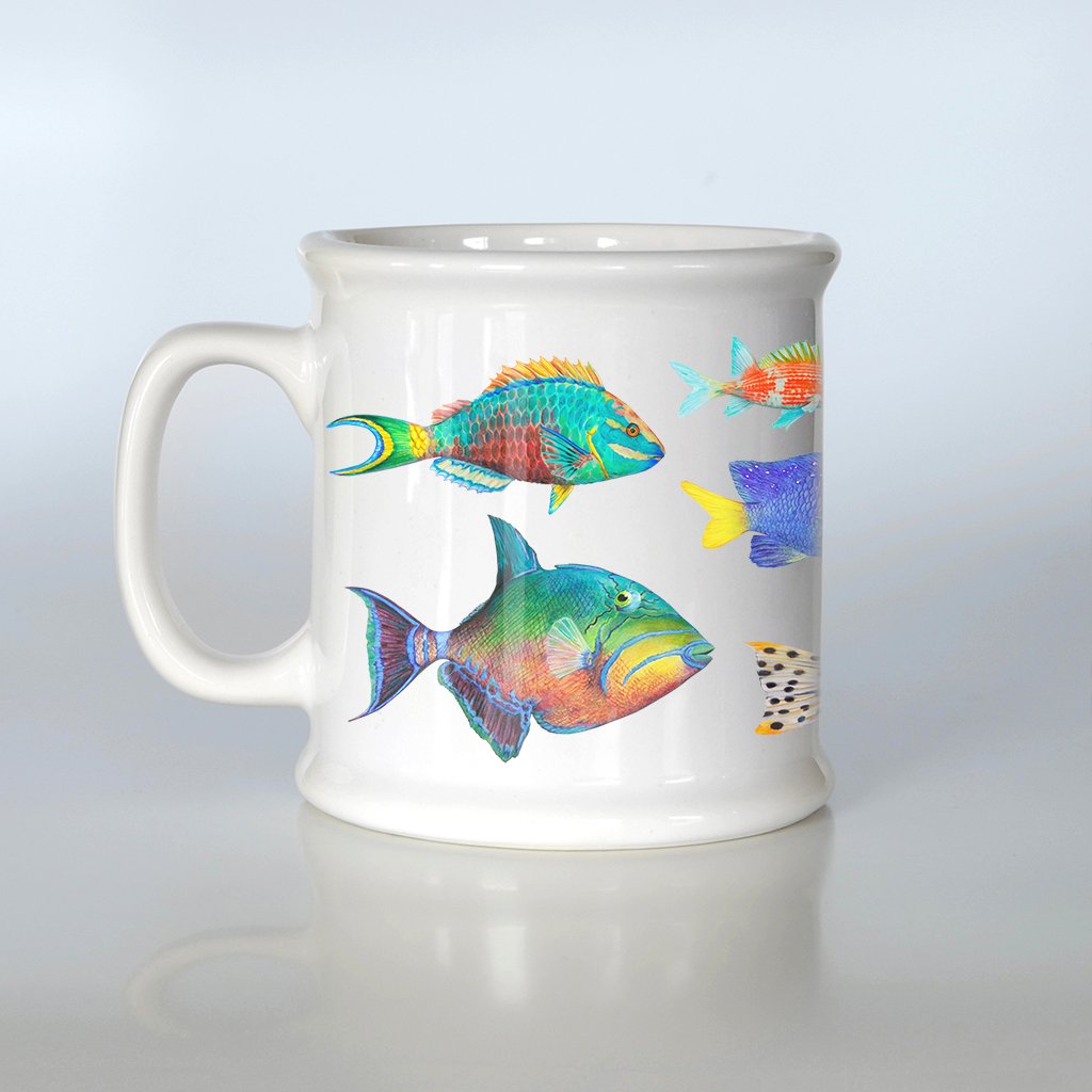 [200-AM] Fish of the Atlantic American Mug