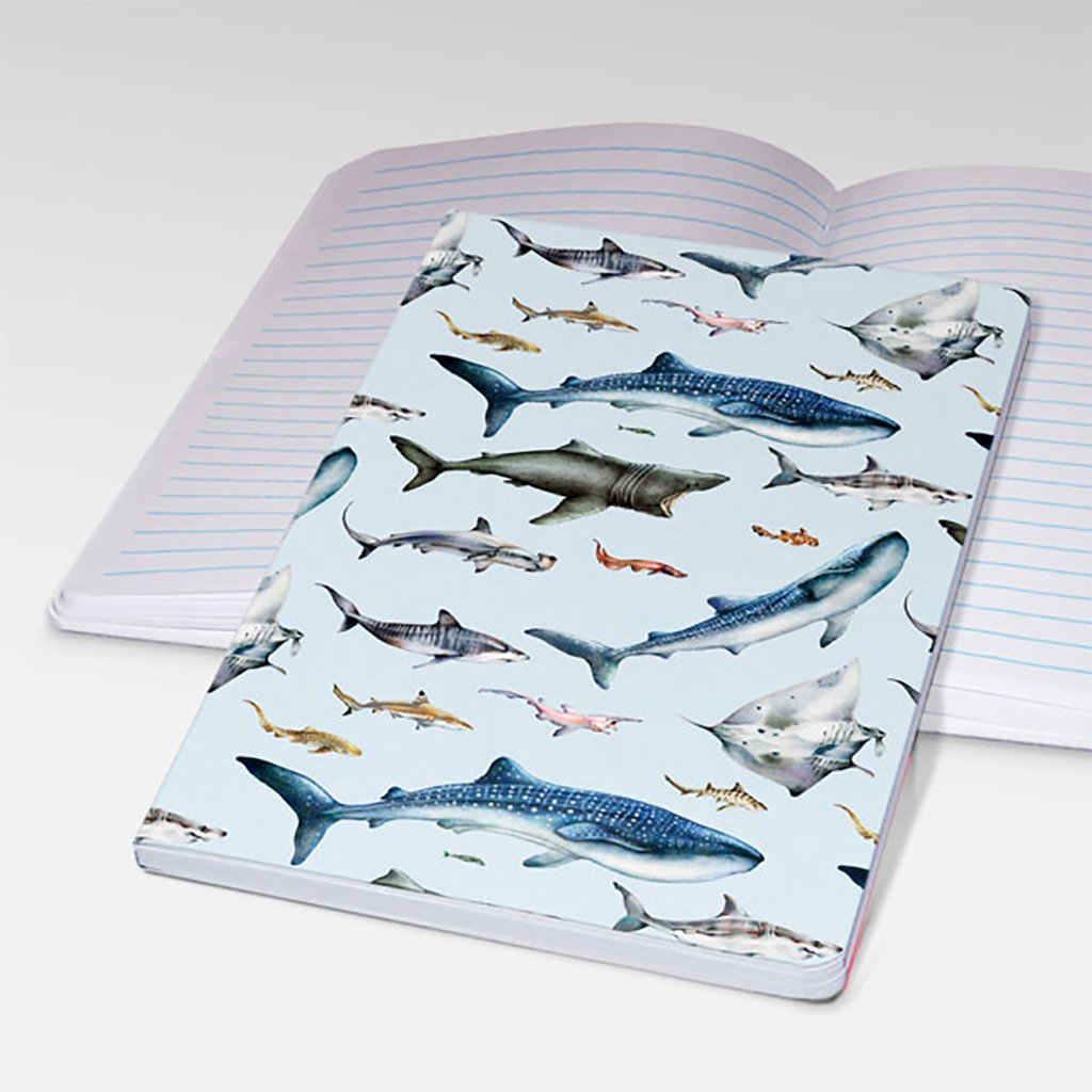[200P-1-STJ] Sharks of the World Notebooks