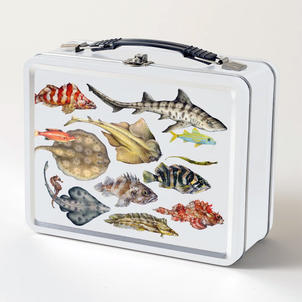 [210-LBT] Fish of the Pacific Lunch Box