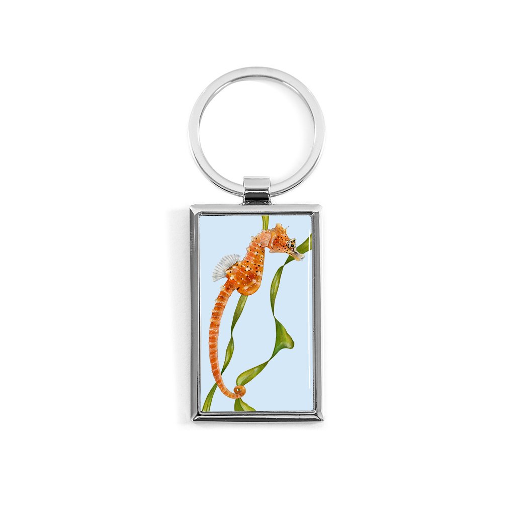 [221-KR] Short Snouted Seahorse Key Ring