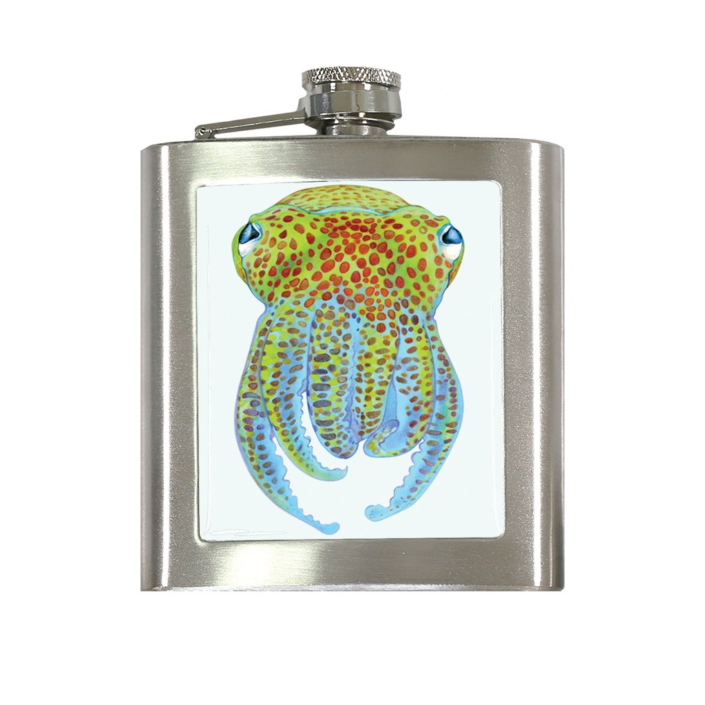 [FL-356] Hawaiian Bobtail Squid Flask