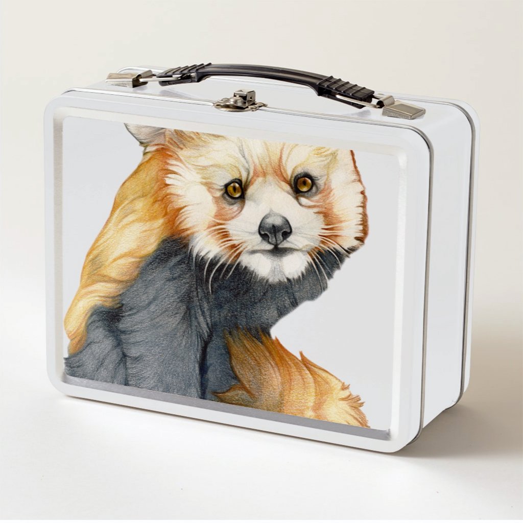 [412-LBT] Red Panda Cub Lunch Box