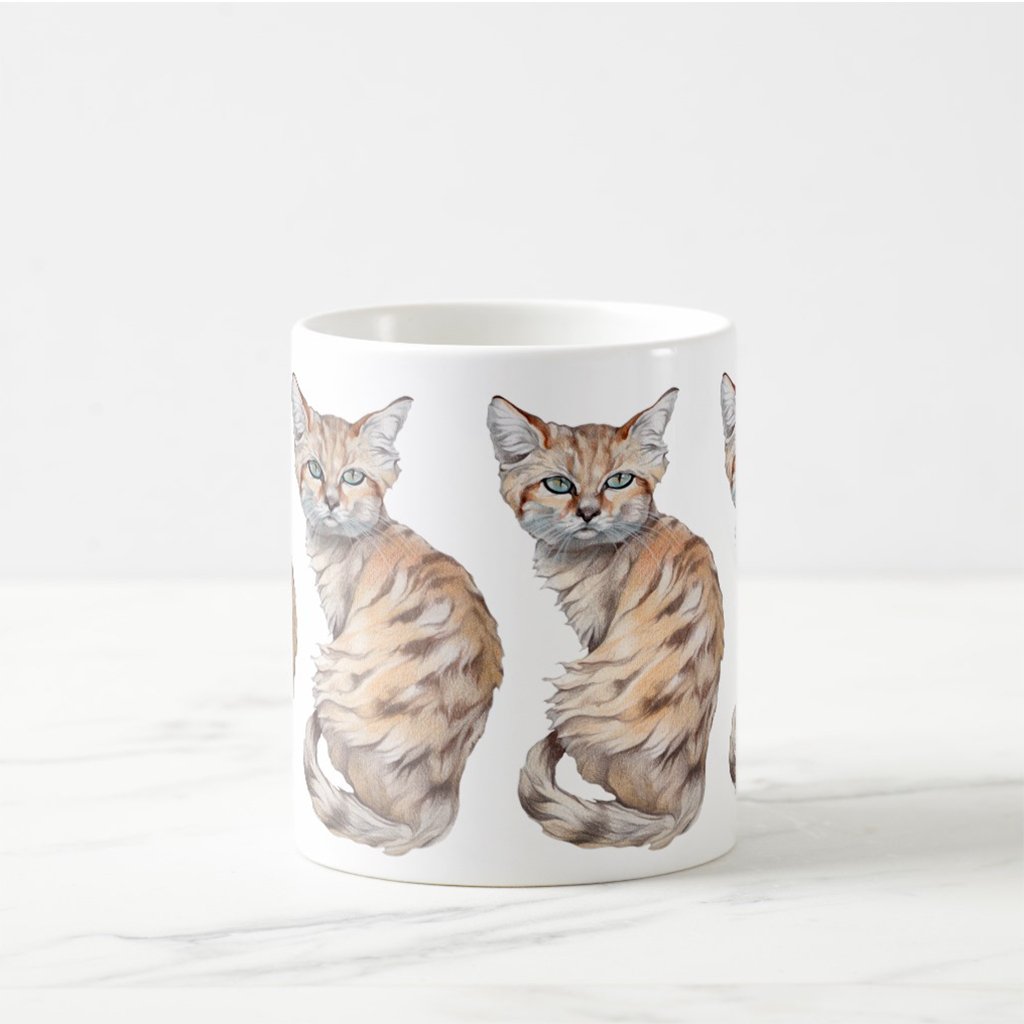 [492-CMG] Sand Cat Mug