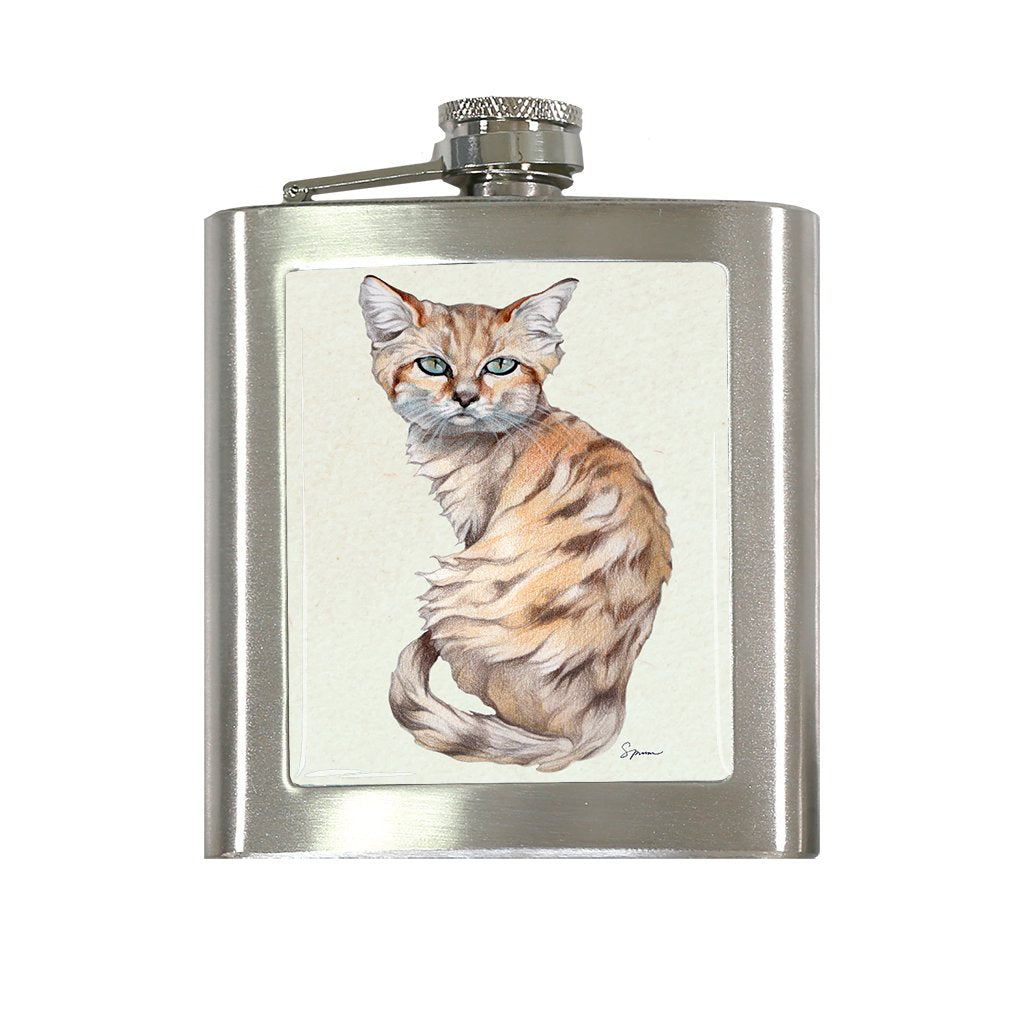 [FL-492] Sand Cat Flask