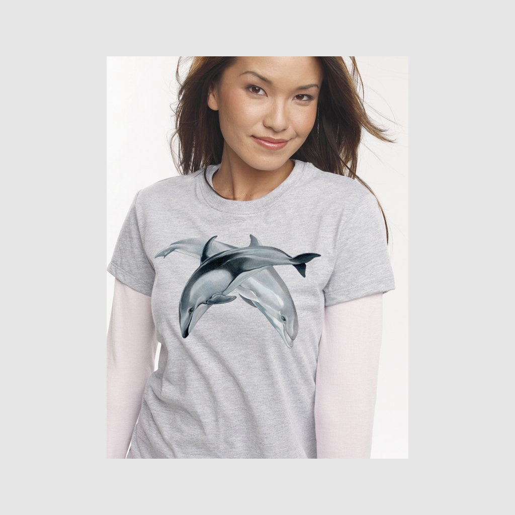 [501-T] Pacific Dolphin Duo Tee