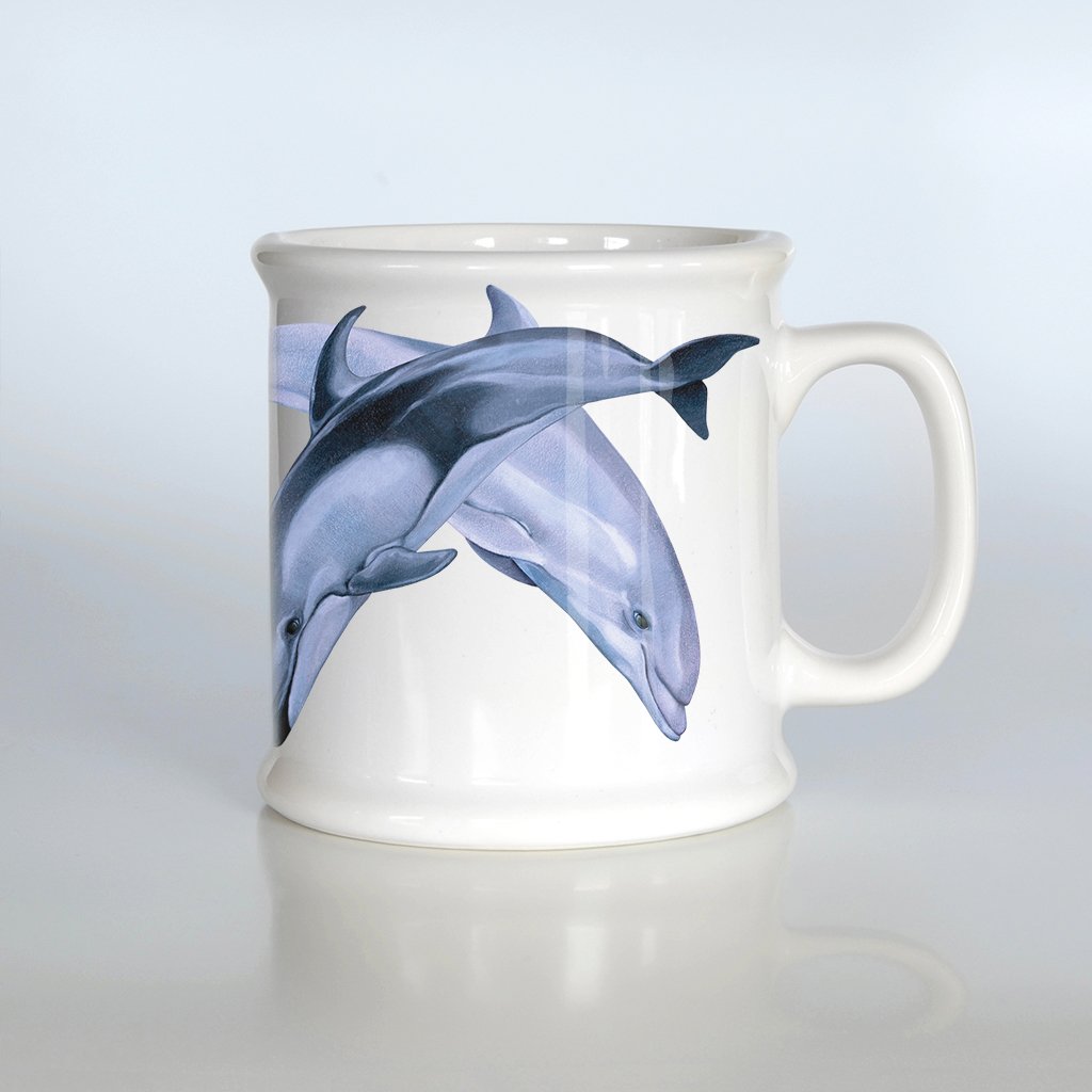 [501-AM] Pacific Dolphin Duo American Mug