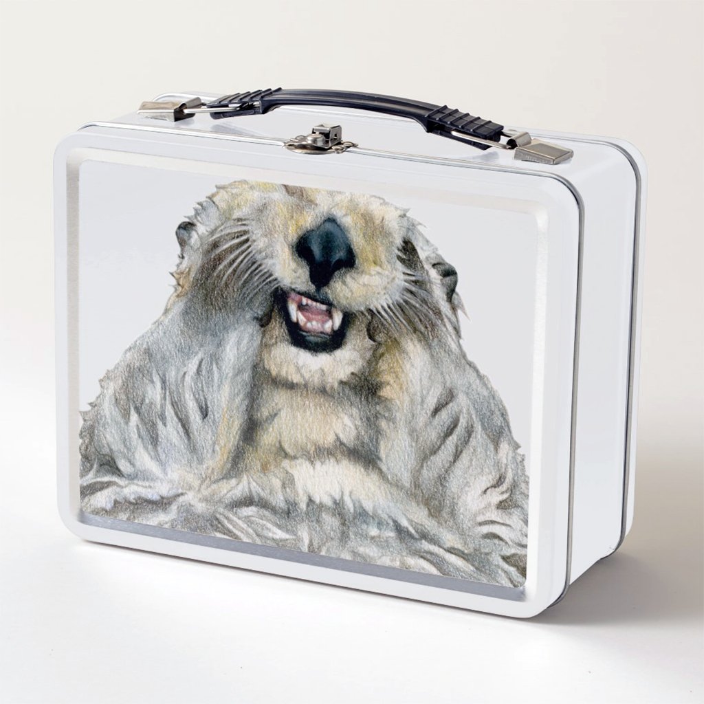 [510-LBT] Sea Otter Portrait Lunch Box