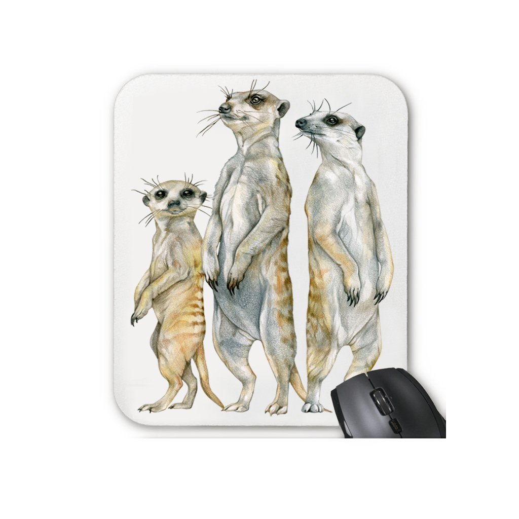 [535-MP] Meerkat Family Mousepad