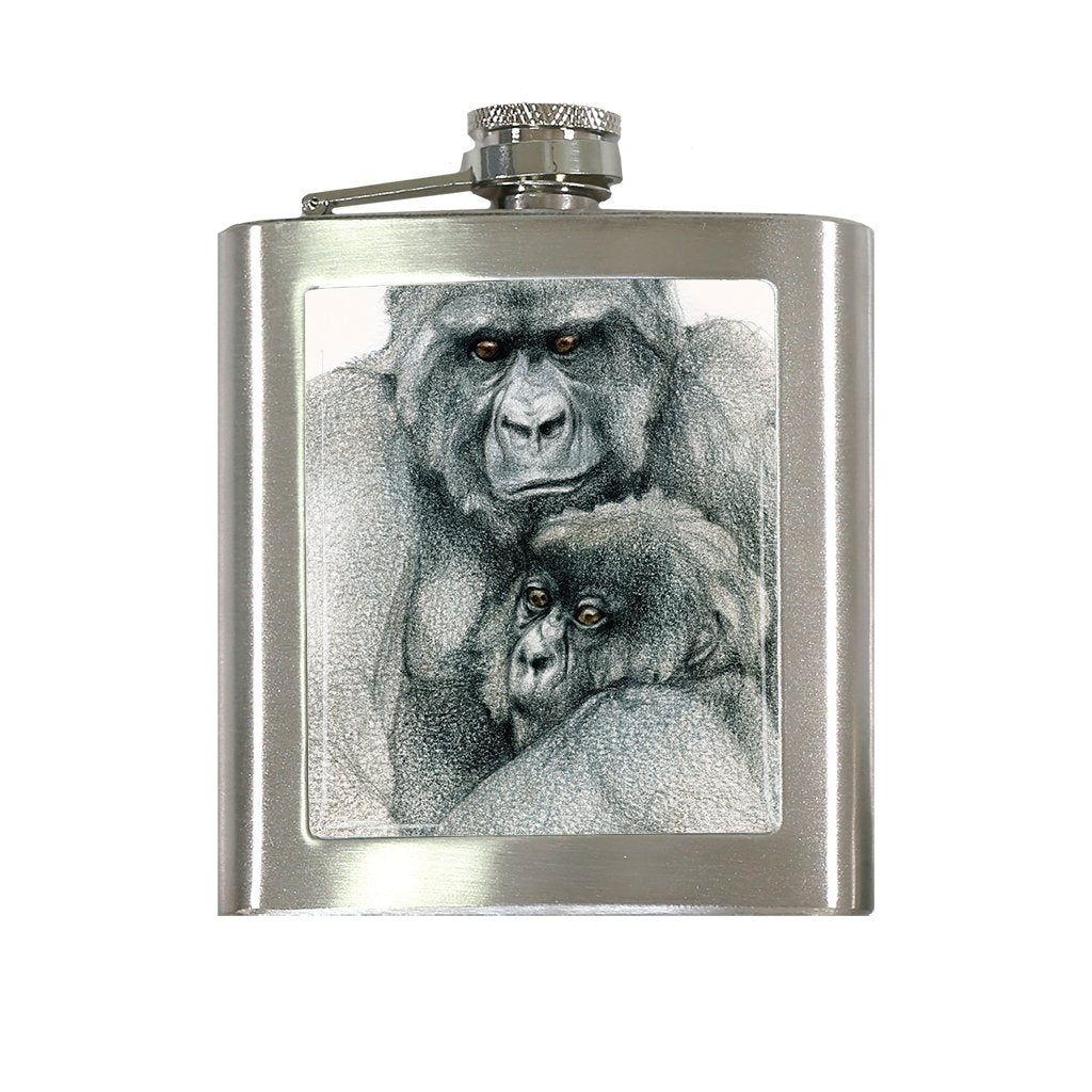 [FL-577] Mountain Gorilla Duo Flask