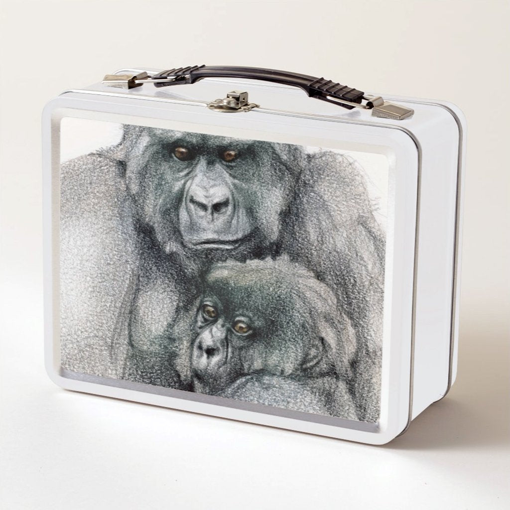 [577-LBT] Mountain Gorilla Duo1 Lunch Box