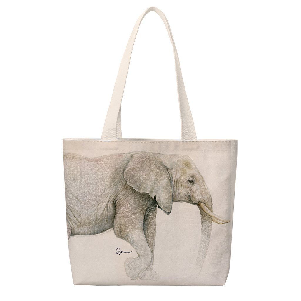 [TUS-600] African Elephant Sketch Totes