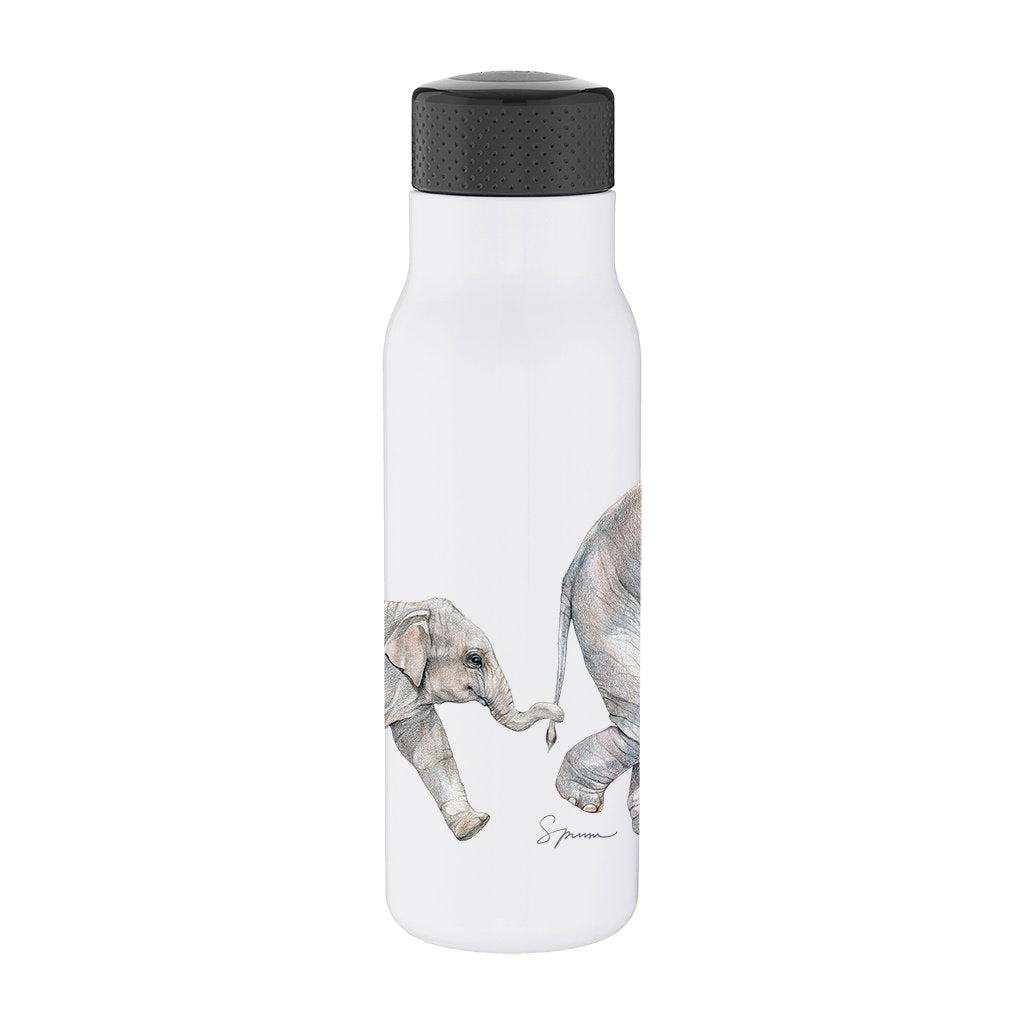 [BT-605] Asian Elephant Siblings Tread Bottle