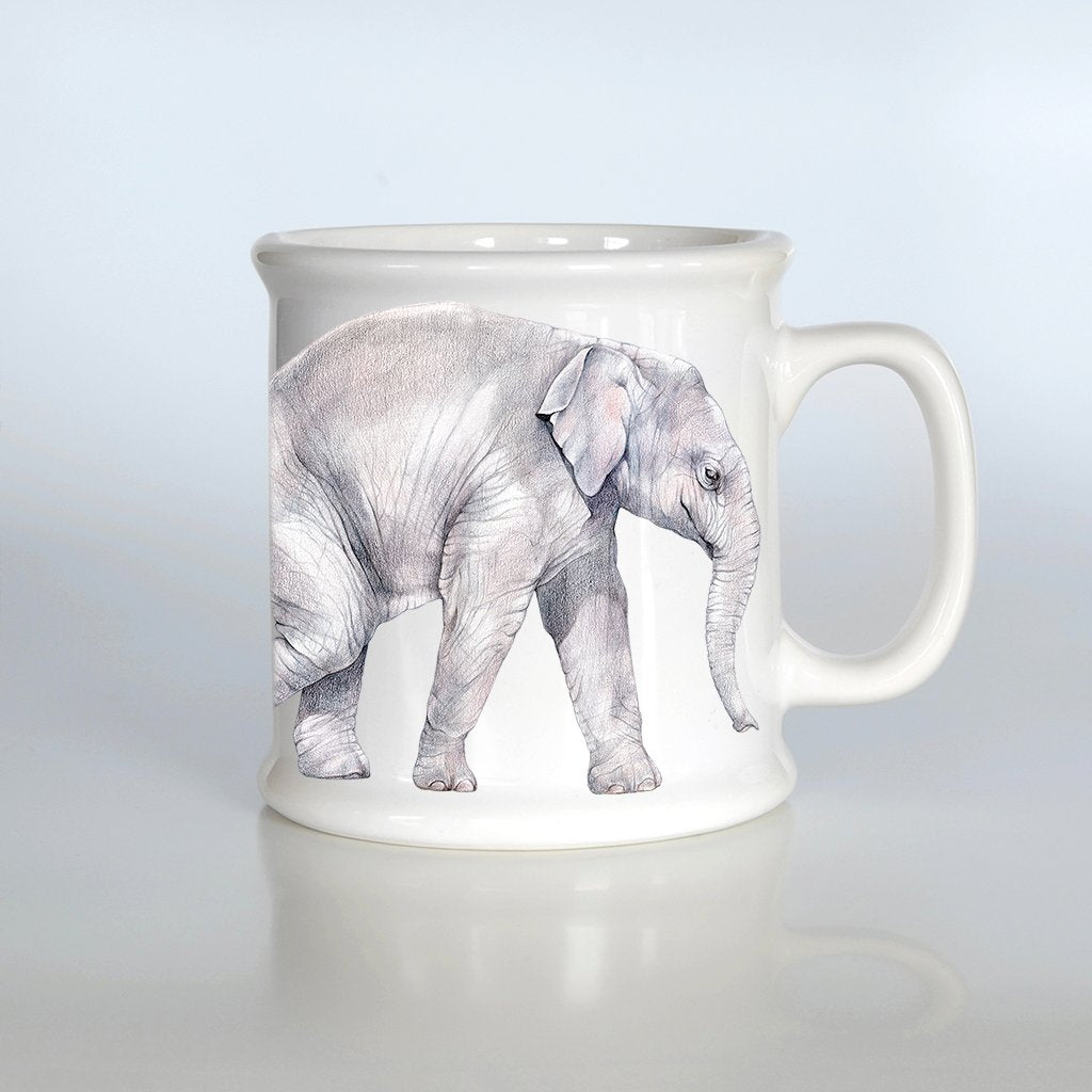 [606-AM] Asian Elephant American Mug