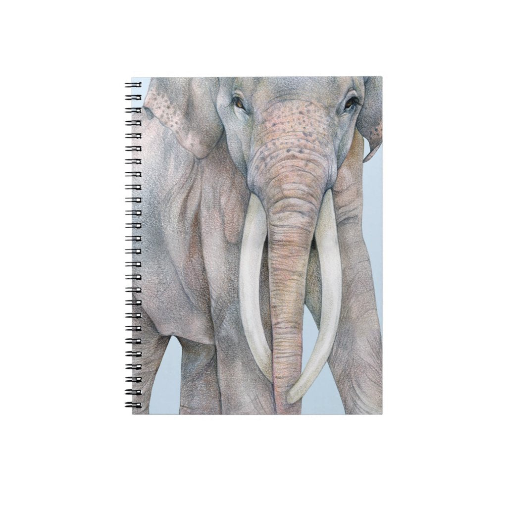 [608-J] Asian Elephant Bull Journal