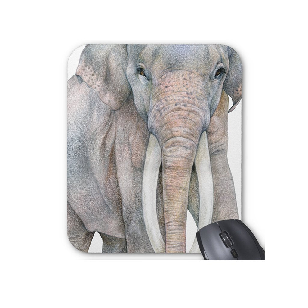[608-MP] Asian Elephant Bull Mousepad